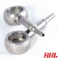 H692-03-12C Банджо 12мм прямой длина 45мм, нержавеющая сталь