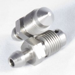 BNM10X100 прокачной нипель, M10 x 1.00 Metric, нержавеющая сталь