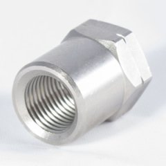H660-31CN фитинг мама, без вставки, M10 x 1.00 Metric, нержавеющая сталь