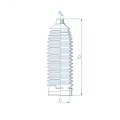 RDZ0496MG Пыльник рулевой рейки 14*213*64