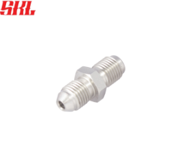 H8150303C папа/папа адаптер выпуклый на вогнутый, JIC 3/8 x 24, нержавеющая сталь