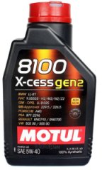 111681 Моторное масло Motul 8100 X-CESS GEN2 5W-40 1л