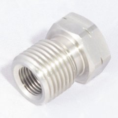 H665-31CN фитинг Мама внутренняя М10х1, внешняя М16 х 1.5, M10 x 1.00 x 1.5, нержавеющая сталь