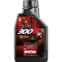 108586 Моторное масло Motul 300V 4T FACTORY LINE 10W50 1л