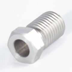 H652-32CN фитинг папа, без вставки, M10 x 1.25 Metric, нержавеющая сталь