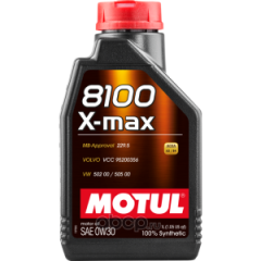 106569 Моторное масло Motul 8100 X-Max 0W30 1л