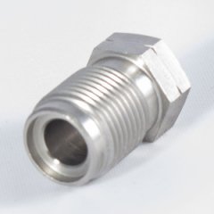 H652-12-31CN фитинг папа, без вставки, M12 х 1.00, нержавеющая сталь