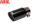 Насадка на глушитель Akrapovic style с карбоном 57х76мм